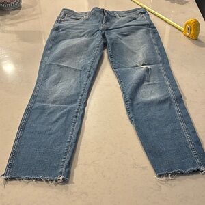 J. Crew Blue Ankle Jeans sz 30T